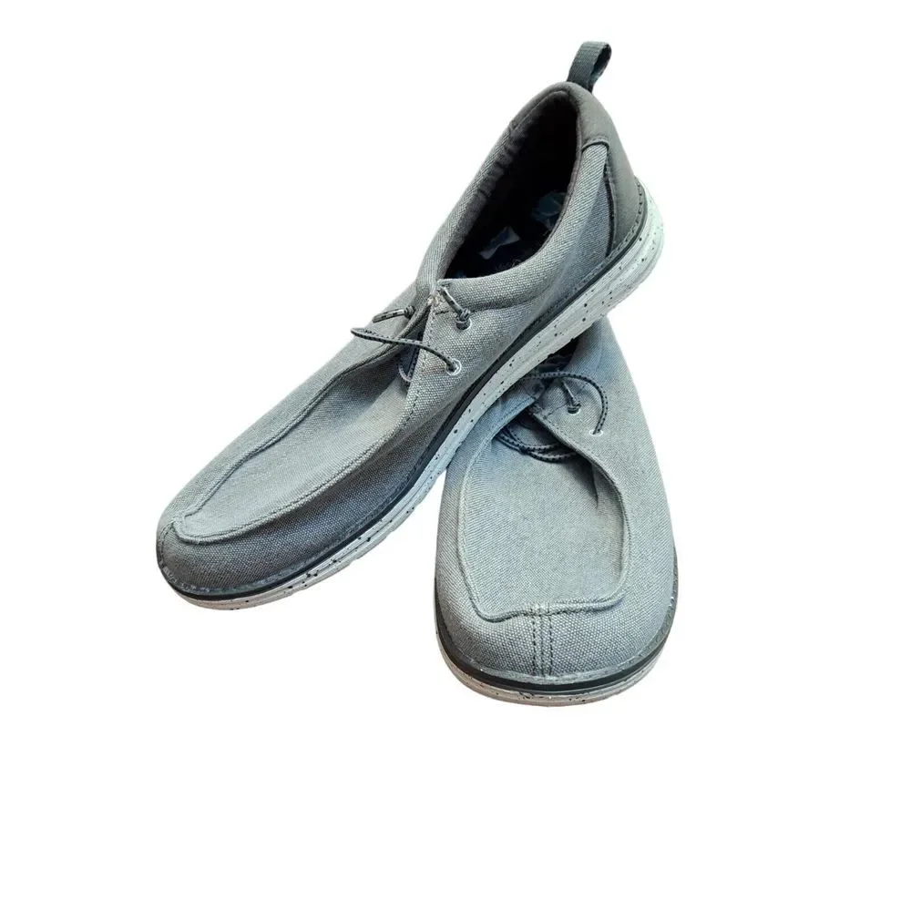 Sonoma Josiah Men's Grey Slip On Shoes Light Weight Foam‎ Footbed Size 12M